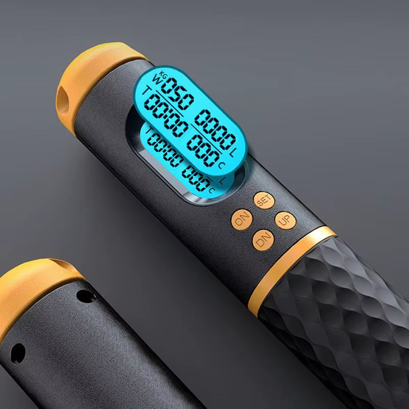 2 in 1 Professional Jump Rope Wire and Cordless Wire Jump Ropes with Ball Fitness Exercise 