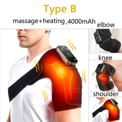 Electric Heating Shoulder Massager 