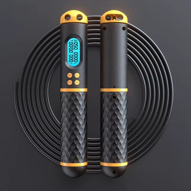 2 in 1 Professional Jump Rope Wire and Cordless Wire Jump Ropes with Ball Fitness Exercise 