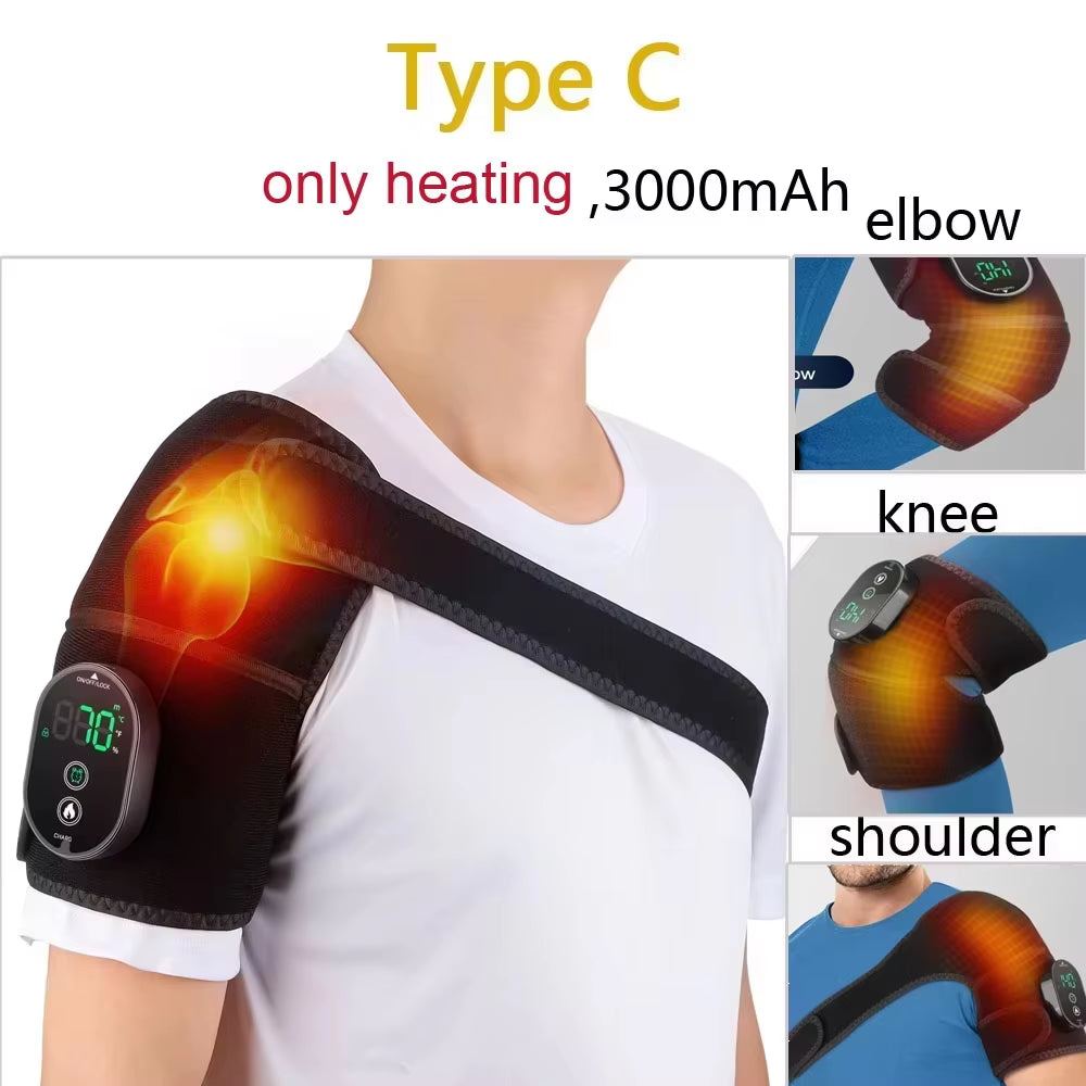 Electric Heating Shoulder Massager 