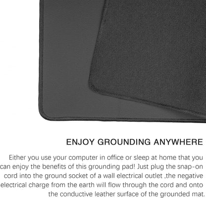 Grounding Mat with 15Ft Grounding Cord, Grounding Pad Kit, Earth Therapy for Feet.